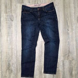 Tommy Hilfiger Spirit Crop Dark Denim Jean Size 8